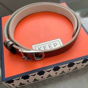 Double wrap reversible leather bracelet